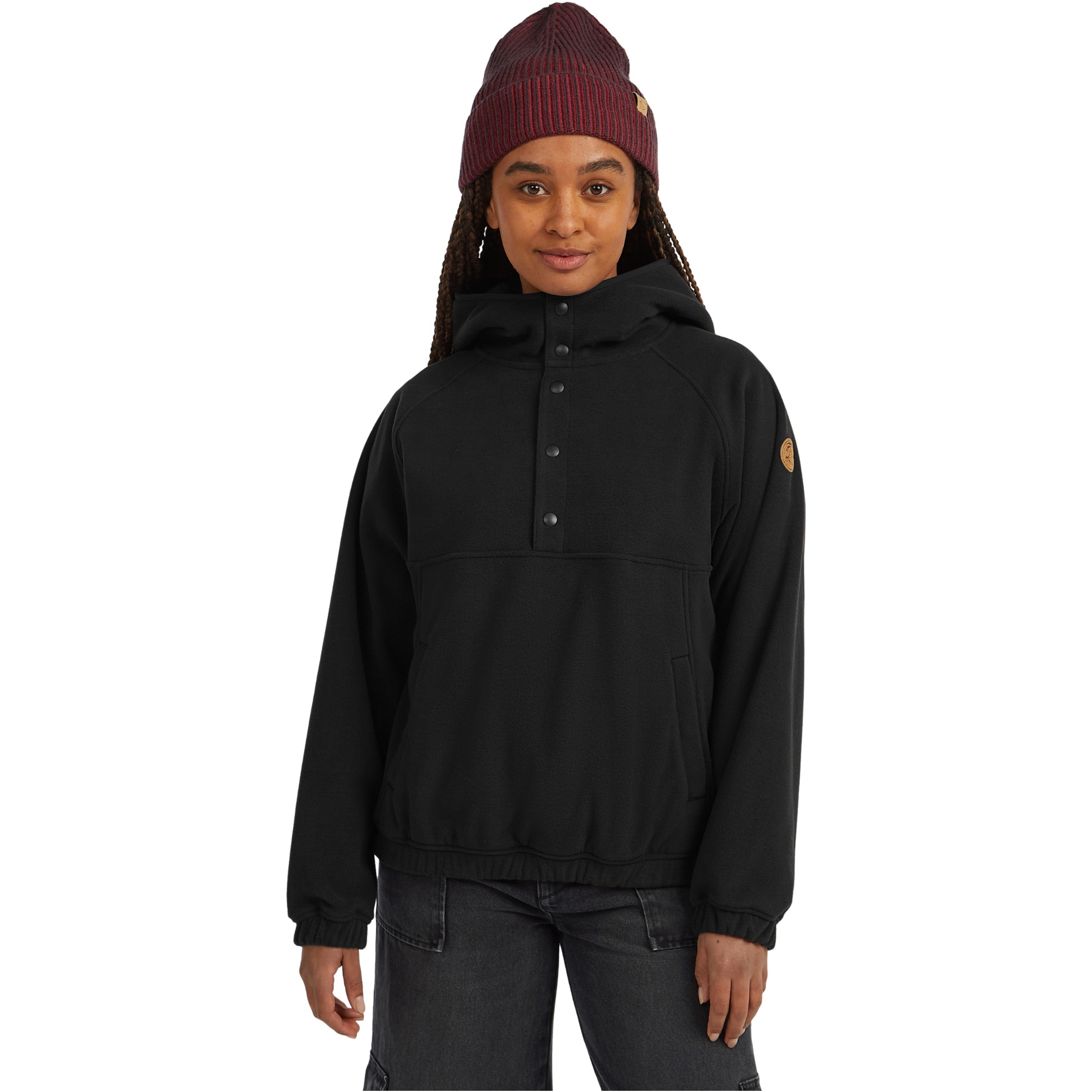 2025 O'Neill Womens O'Riginals Superfleece Hoodie 1350078 - Black Out